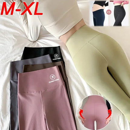 M-XL Shark pants women wear spring  autumn winter thin high-waisted belly lift hip yoga tights small feet black leggings PlatiNum