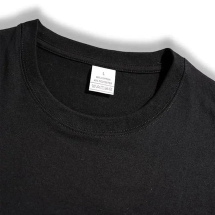 Set di pantaloncini a maniche corte in puro cotone da uomo, t-shirt sportiva e per il tempo libero allentata alla moda europea e americana platinumshop