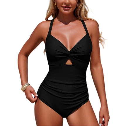 Costume da bagno intero sexy senza maniche, bikini intero sexy per donna, costumi da bagno per vacanze al mare da donna platinumshop