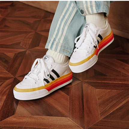 Adidas autentico trifoglio scarpe da tavolo casual da uomo e da donna leggere e resistenti all'usura con suola spessa JQ9148