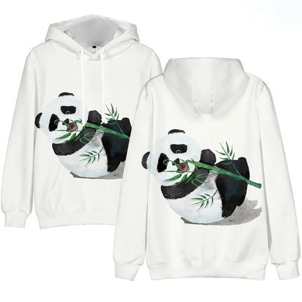 Fashion Cute Panda 3D Print Hoodies Men Women Animal Hooded Sweatshirts Hoody Oversized Pullovers Y2k Tracksuit Top Man Clothing
