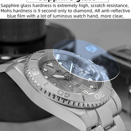 ADDIESDIVE AD2087 Men Watch Waterproof 20Bar Driver Sapphire Glass BGW9 Luminous Reloj Hombre NH35 Automatic Mechanical Watch