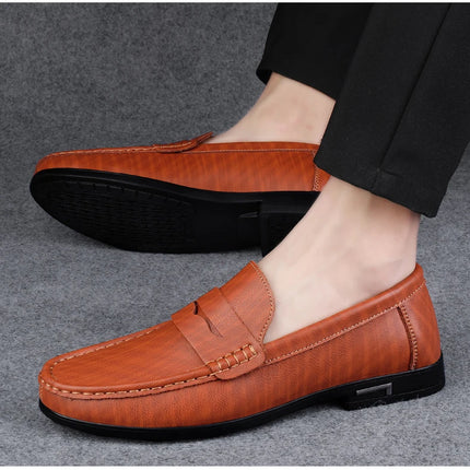 Designer Uomo Scarpe Casual Moda Uomo Scarpe Mocassini da uomo in vera pelle Mocassini Slip on Appartamenti da uomo Scarpe da guida maschili 2022