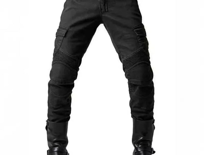 Men Denim Cargo Skinny Solid Pockets Pencil Pants Washed Ankle Length Jeans Vintage Moto Biker 2024 Summer Slim Fit Sheath PlatiNum