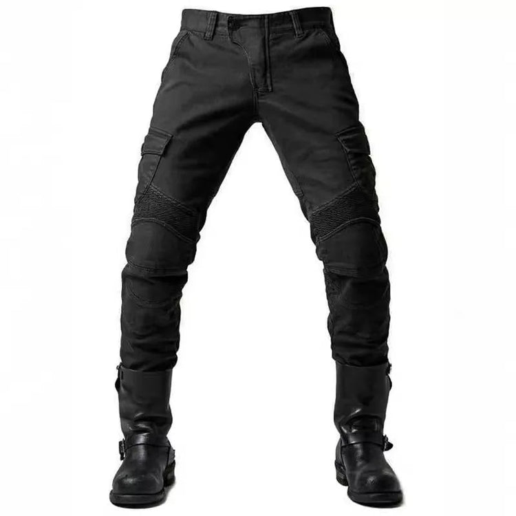 Men Denim Cargo Skinny Solid Pockets Pencil Pants Washed Ankle Length Jeans Vintage Moto Biker 2024 Summer Slim Fit Sheath PlatiNum