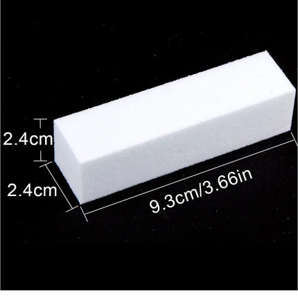 5/10/15/20Pcs Nail Buffer Professional Nail File Polisher Block Manicure Pedicure Files Sanding Polishing Sponge Nail Art tools 2028