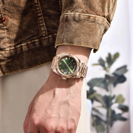 2026 Nuovo PAGANI DESIGN Oro rosa DD40 Orologio automatico di lusso da uomo Orologi da polso meccanici da uomo Giappone NH36A AR Vetro zaffiro