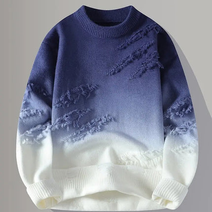 Winter Sweaters for male men thick O-neck sweater men Student youth sweaters autumn Men's wool Casual Knitwear Pullover men