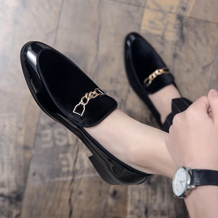 Mocassini da uomo in pelle scamosciata dal design di lusso Nero Blu Rosso Scarpe eleganti casual per discoteca Party Monk Strap Scarpe da uomo Taglia 38-47