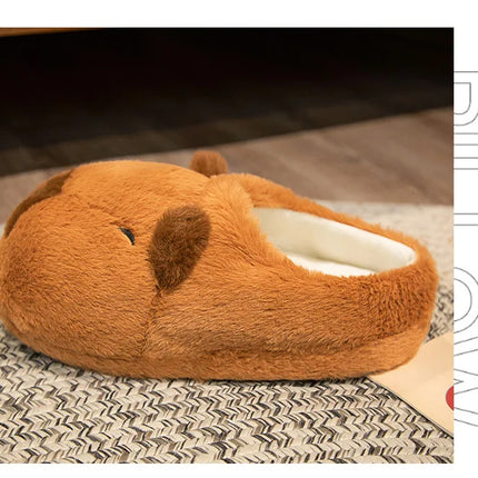 Winter Capybara Cosplay Costume Robes Adult Kigurumi Unicorn Onesie Anime Nightgown Halloween Cartoon Pajamas Sleepwear