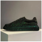 black green