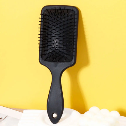 Massage Air Cushion Comb Anti‑Static Air Cushion Brush Square Air Cushion Comb ABS Plastic Handle Special for Real Hair Wigs