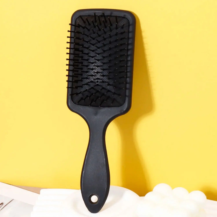 Massage Air Cushion Comb Anti‑Static Air Cushion Brush Square Air Cushion Comb ABS Plastic Handle Special for Real Hair Wigs