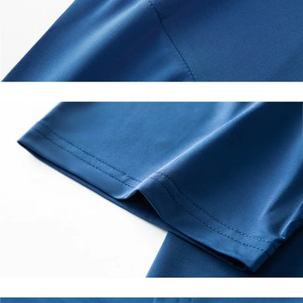 BROWON 2025 Summer 2025 Trends Polo Shirt Men's Short Sleeve Wrinkle-Resistant Turn-Down Collar Slim Cool Business Tee Shirt Homme