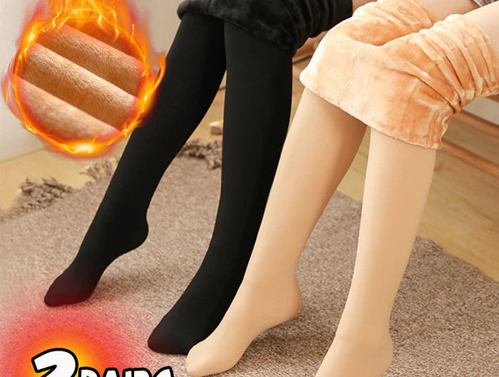 Winter Thermal Thicken Leggings Super Thick High Stretch Lambwool Leggings Fleece Lined Tights Sexy Skinny Fitness Woman Pants PlatiNum