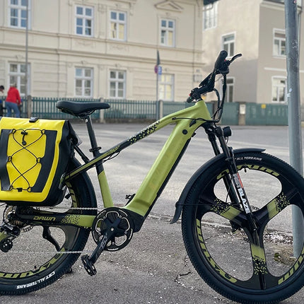 Bici elettrica da montagna CYSUM M520, bici elettrica fuoristrada per adulti da 29", bicicletta elettrica assistita a pedale, batteria 48 V 15 Ah, cassetta a 7 velocità