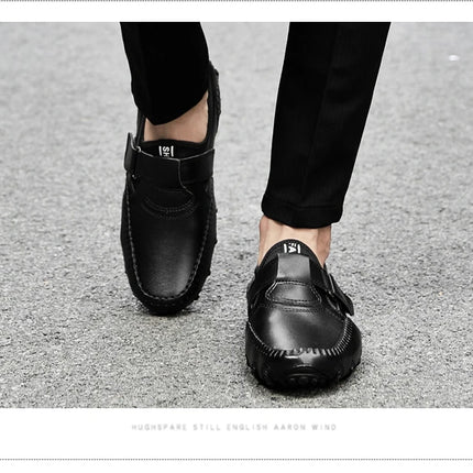 DEKABR Mocassini alla moda Scarpe da uomo in vera pelle Morbide e comode Mocassini slip-on Scarpe casual da uomo fatte a mano Drive Walk Lusso per il tempo libero