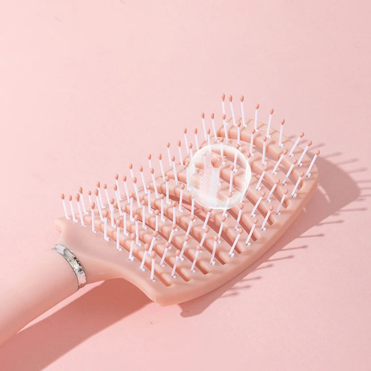 1pc anti-static massage brush  women's hair and scalp massage comb - straight hair professional tool Special for real hair wigs