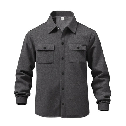 Outdoor Tactical Hunting Jacket for Men, American Heavy Heavy Men's Overalls, lined with Sports Pants, Shirt, 2 Sets PlatiNum