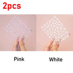 New Hipster Pure White Flowers Rose Spring Lily Camellia Daisy Jelly Cherry Blossom Nail Art Stickers Manicure Decals ZJT11