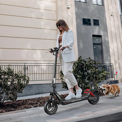Isiswheel GT1 Scooter elettrico Motore 800W Batteria 48V10Ah EScooter 10 Pneumatico fuoristrada Pieghevole City Commuter E-Scooter