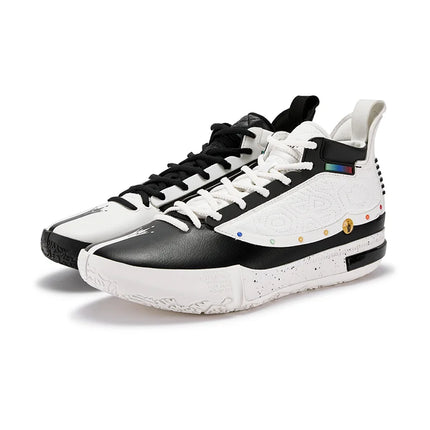 361 gradi Joker 1 uomo scarpe da basket combattimento resistente all'usura rimbalzo antiscivolo prestazioni stabili scarpe da ginnastica alte 672541101F
