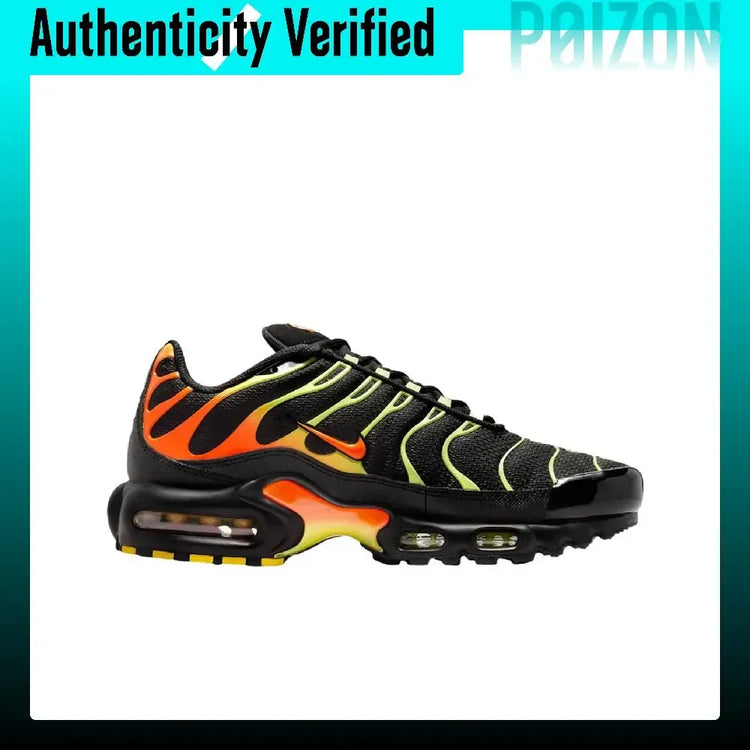 Nike Air Max Plus Running Shoes Unisex Black Orange DM0032-028