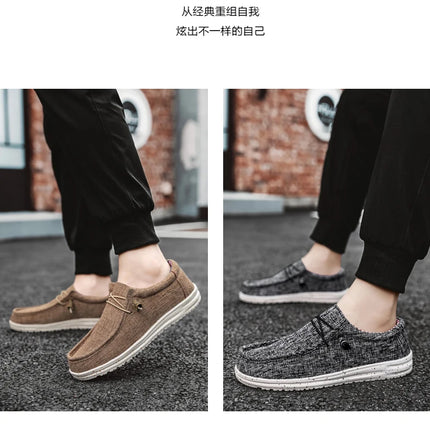 Mocassini in Rete da Uomo, Scarpe Vulcanizzate Autunnali, Calzature Traspiranti e Leggere per Escursionismo e Sport all'Aperto, Scarpa Aperta