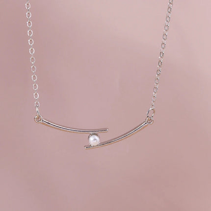 Y2K Crystal Butterfly Heart Necklace Fashion Kpop Shiny Clavicle Chain Necklaces for Women Girls New Trend Party Gifts Jewelry PlatiNum