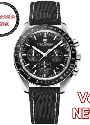 PAGANI DESIGN 2026 Nuovi Orologi da Uomo di Lusso, Orologio al Quarzo Sportivo con Cronografo, Data Automatica, Movimento Giapponese VK63, Vetro Zaffiro AR, Consegna Rapida dai Magazzini Europei