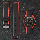 Black orange-Silver / 20 mm