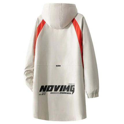 8XL Plus Size Men Jackets Windbreaker Long Hooded Coat Man Big Size 7XL Jackets Outwear