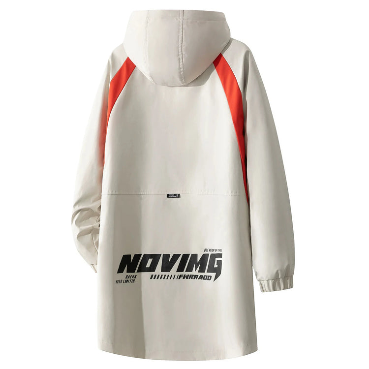 8XL Plus Size Men Jackets Windbreaker Long Hooded Coat Man Big Size 7XL Jackets Outwear