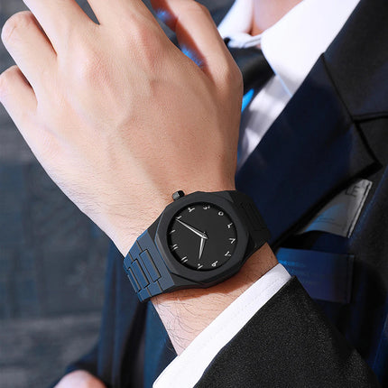 VA VA VOOM Orologio creativo da uomo di marca Moda Silicone Nero Business Style Arabo Digitale Creativo Militare Orologi sportivi al quarzo platinumshop