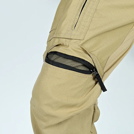 Men's Outdoor Tactical Pants With Multi Pocket Combat Training Hunting Cargo Pants Waterproof Wear-resistant Workwear Pants