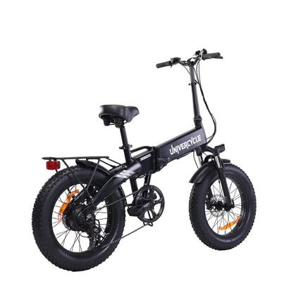 Univercycle B1 SATURNO Bici Elettrica Pieghevole 20" Pneumatico Largo Batteria Rimovibile 48V 13Ah Motore Senza Spazzole 250W Cambio a 7 Velocità Freno a Disco Idraulico 25 KM/H