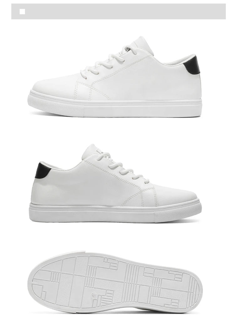 2026 Spring and Autumn Large Size New Trendy Men's Shoes Korean Style Breathable Versatile White Shoes Running Youth Casual Sports Shoes
