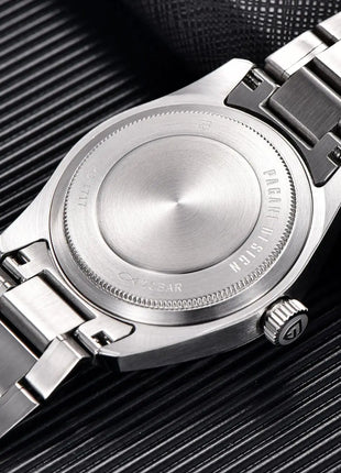 PAGANI DESIGN 38MM NH35 PD1717 V2 Orologi meccanici automatici da uomo Orologio da polso da uomo in acciaio inossidabile impermeabile con zaffiro 200 m impermeabile
