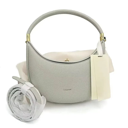 2025 Luxury Quality Half Moon Women's Shoulder Bag Crossbody Aesthetic Bags Women's Handbag Lock Catch Designer Underarm Bags PlatiNum