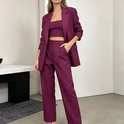 Sandali piatti viola con cinturino singolo e punta aperta, da donna, casual, comodi e leggeri, perfetti per le giornate estive.