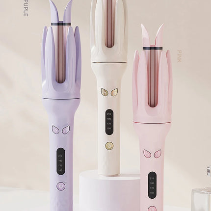 Automatic Hair Curler 28mm Negative Ions Electric Ceramic Curling Hair Stick Rotating Curl Waves Anti-Tangle Curling Iron Styler