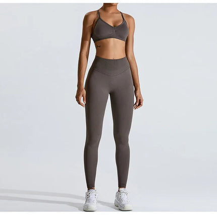 Seamless Women Solid Color High Waist Yoga Pants Sexy Hip-lifting Tight Sports Pants Women Push Up Fitness Workout Yoga Leggings PlatiNum