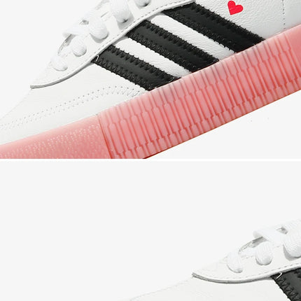 Scarpe da ginnastica casual con plateau da donna Adidas ufficiale autentiche SAMBA ROSE EF4965