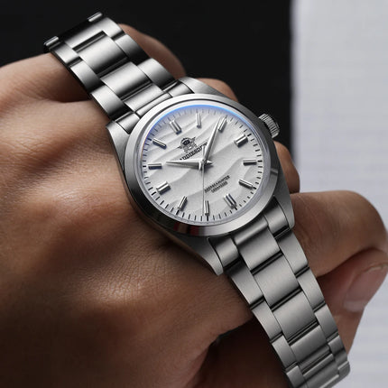 ADDIESDIVE 2030 36mm Men's Fashion Watch 10Bar Diver Bubble Mirror Glass 316L Stainless Steel Quartz Watches Relogio Masculino