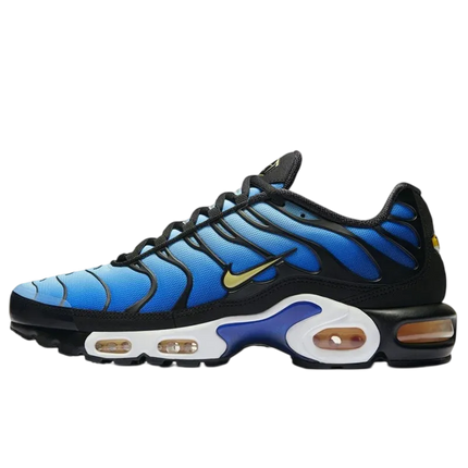 Nike Air Max Plus TN Men's Black Hyper Blue Gradient Fashion Classic Air Cushion Daily Jogging Commute Sneakers BQ4629-003