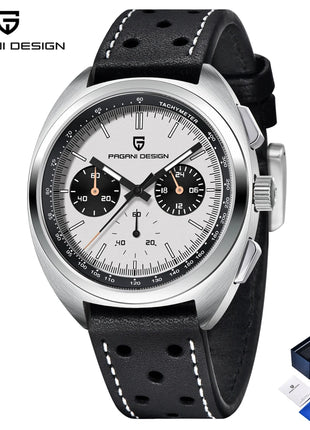 Nuovo Orologio da Uomo PAGANI DESIGN Panda 2026, Orologio al Quarzo Retrò, Cronografo Impermeabile con Vetro Zaffiro AR, Luminoso, Sportivo, in Acciaio Inossidabile