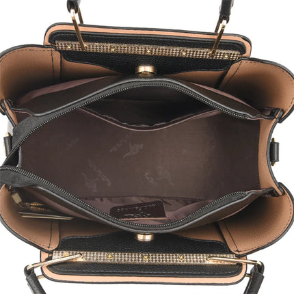 2024 Luxury Women Designer 3 Layers Shoulder Crossbody Sac Ladies Large Capacity Leather Handbags Shopper Brand Messenger Totes PlatiNum