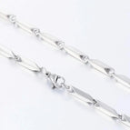 Rhodium Plated / 60cm / 3.0mm