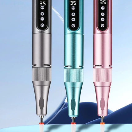 Portable Electric Nail Drill, USB Powered, Professional Electric Nail File Kit, Suitable For Acrylic & Gel Nails - Easy Manicure & Polishing - Efficient & Easy-To-Use Nail Care Tool, Nail Polishing & Shaping Tool, Suitable Fo