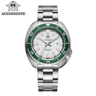 ADDIESDIVE New 200M Waterproof Quartz Watch Sapphire Crystal BGW9 Luminous Ceramic Bezel Stainless Steel Diving Watch AD2507